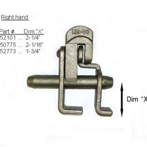 lock weld / seal pin bracket DA-52101